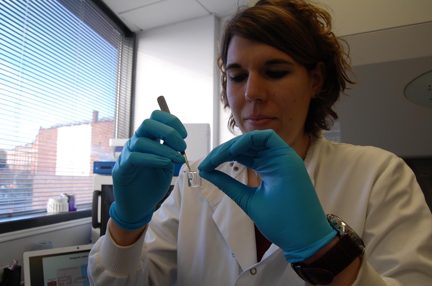 Martina Miotto Working in the Lab 2