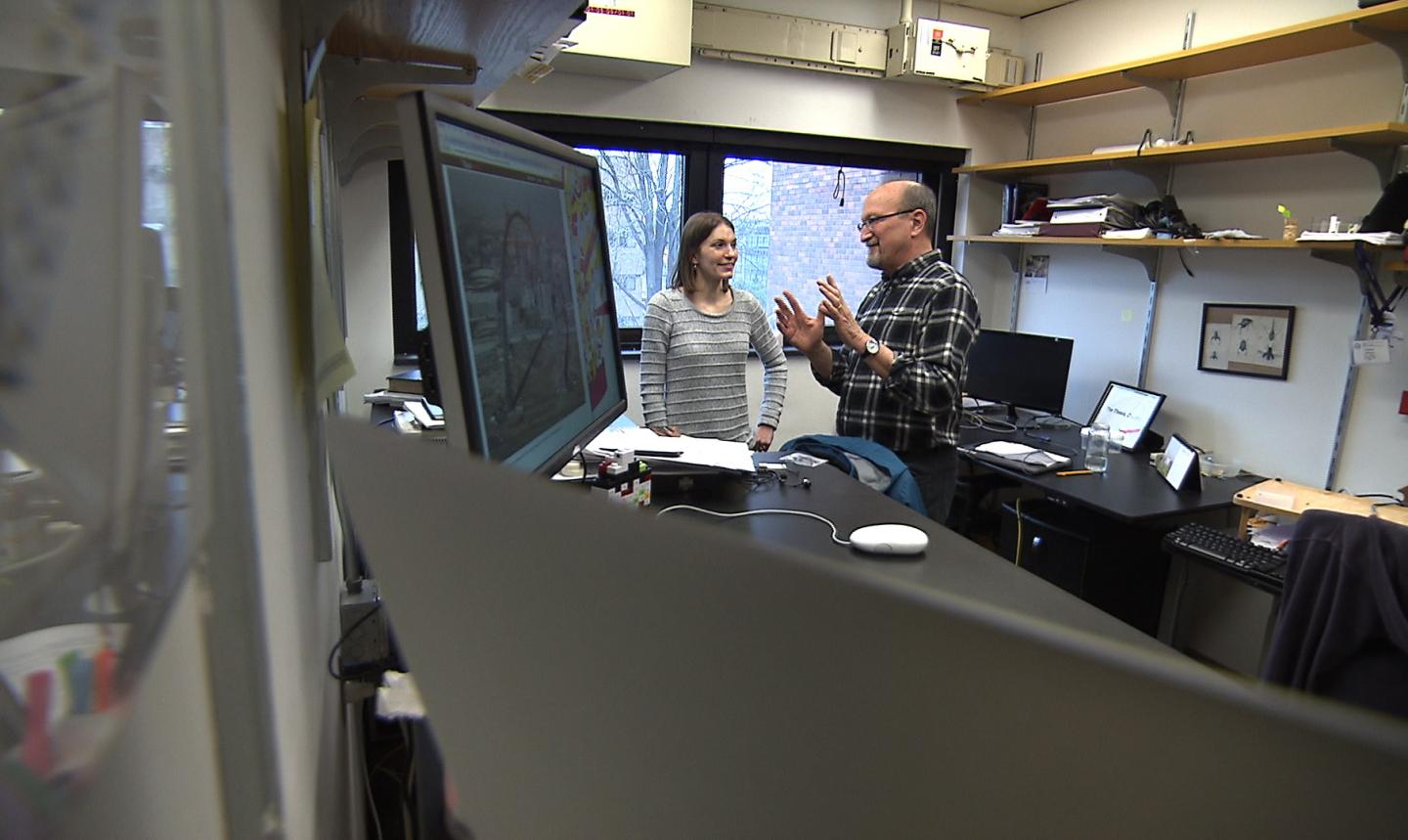 Annike Eberle and Tom Daniel