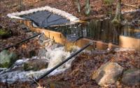 Weir Placed at NSF's Harvard Forest Long Term Ecological Research Site