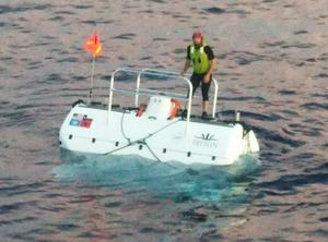 The submersible “DSV Limiting Factor” used for the survey.