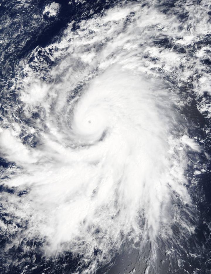 NASA's Terra Satellite Saw Hurricane Olaf