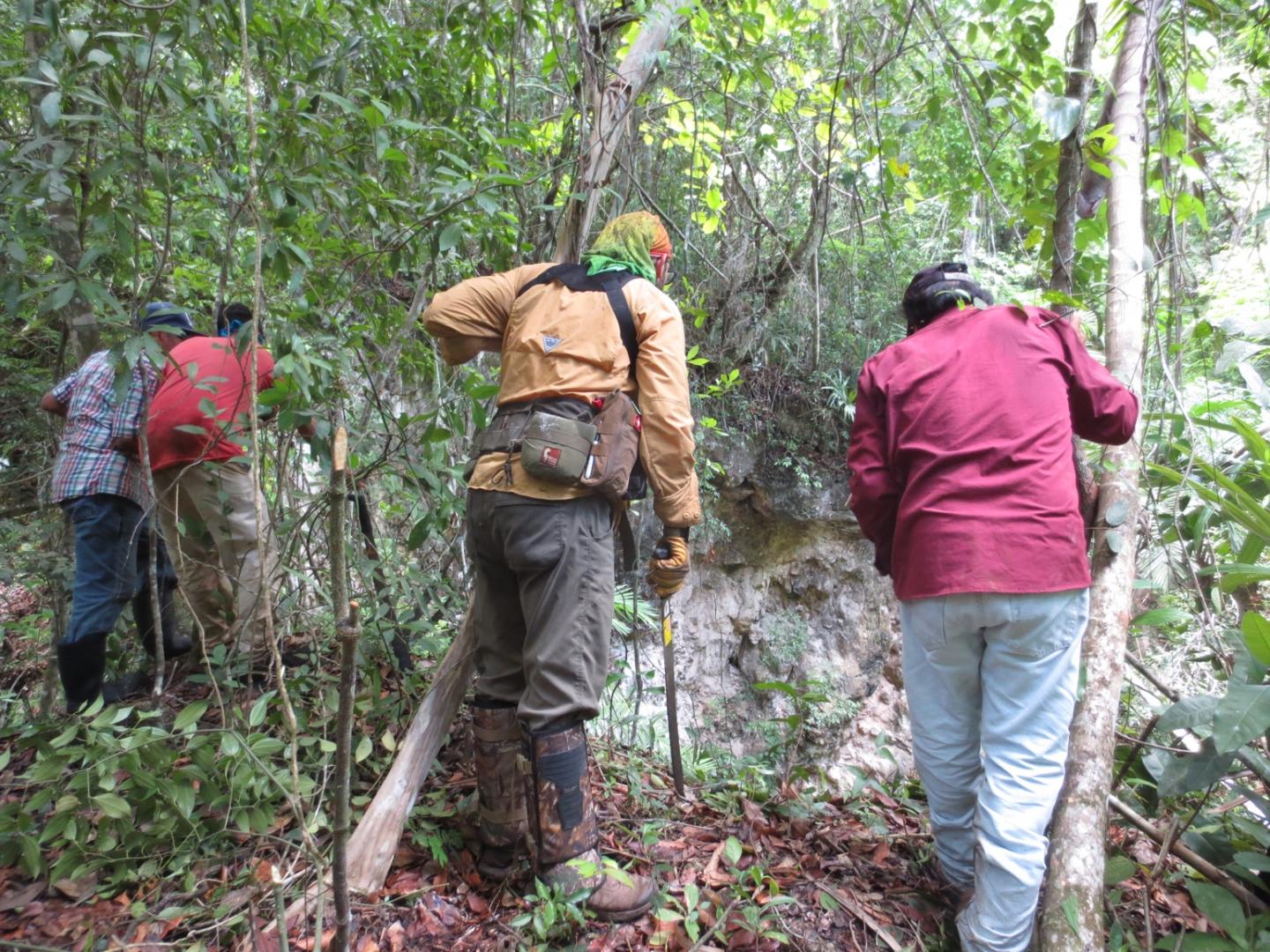 Large Sinkhole in Belize