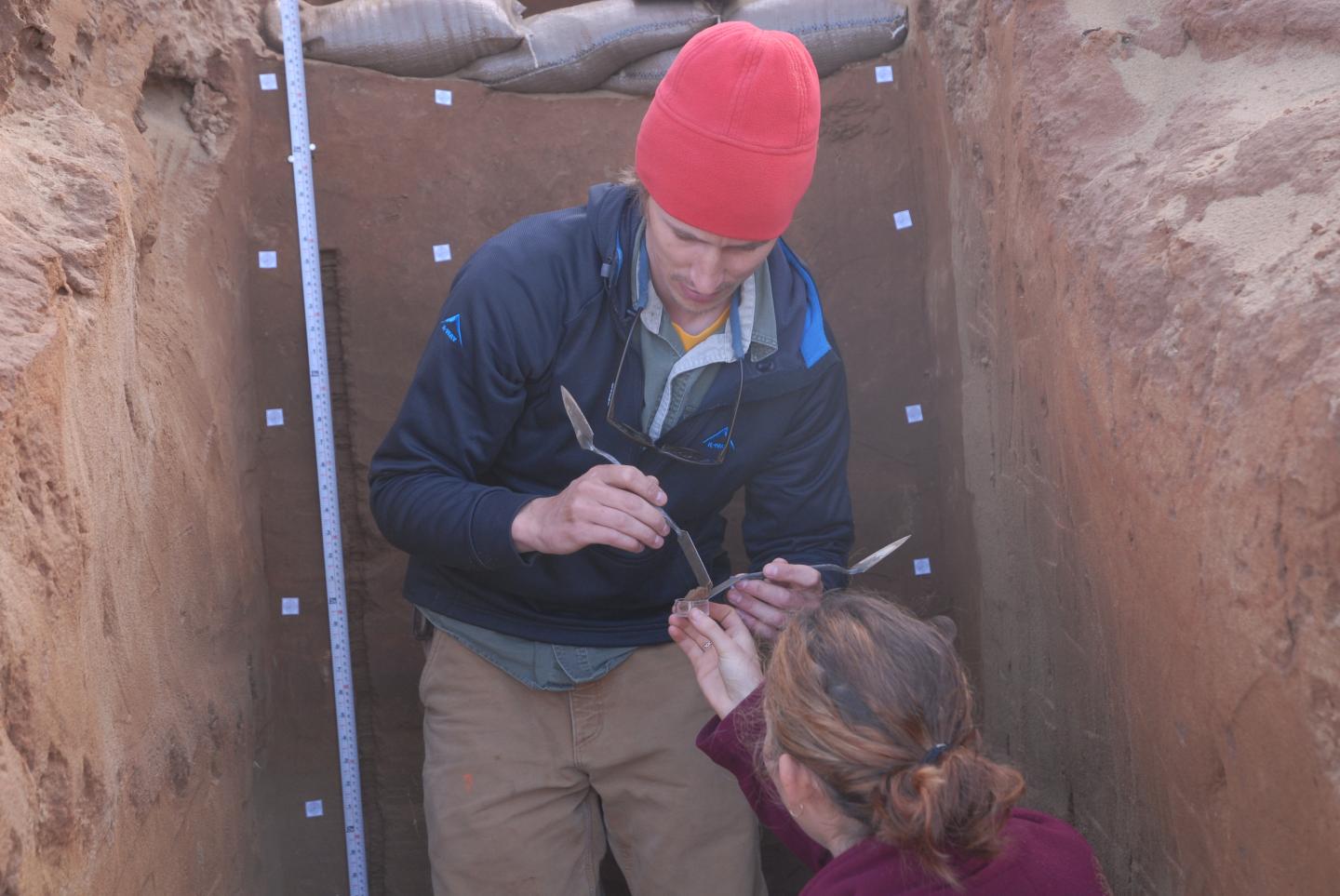Cryptotephra Sampling Vleesbaai