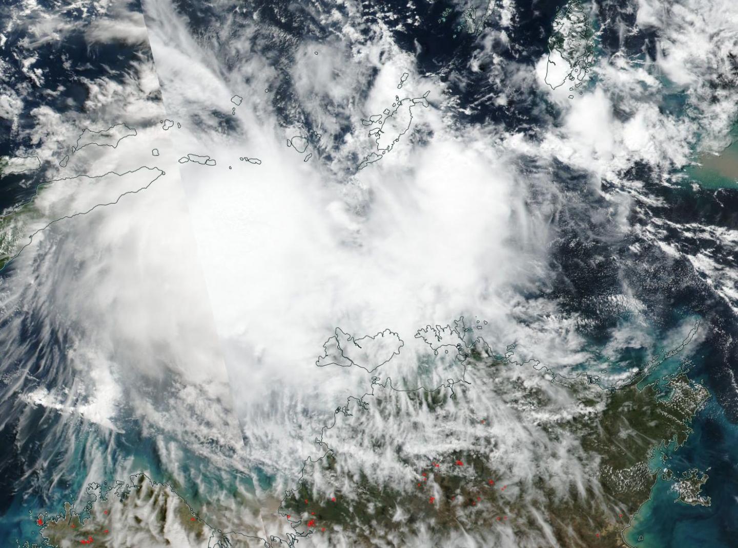 Suomi NPP image of Lili