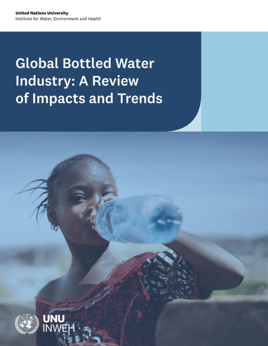 Global Bottled Water Industry: A Review of Impacts and Trends: report cover