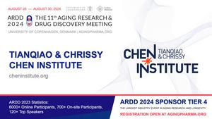 Announcing Tianqiao and Chrissy Chen Institute as Tier 4 Sponsor of ARDD 2024