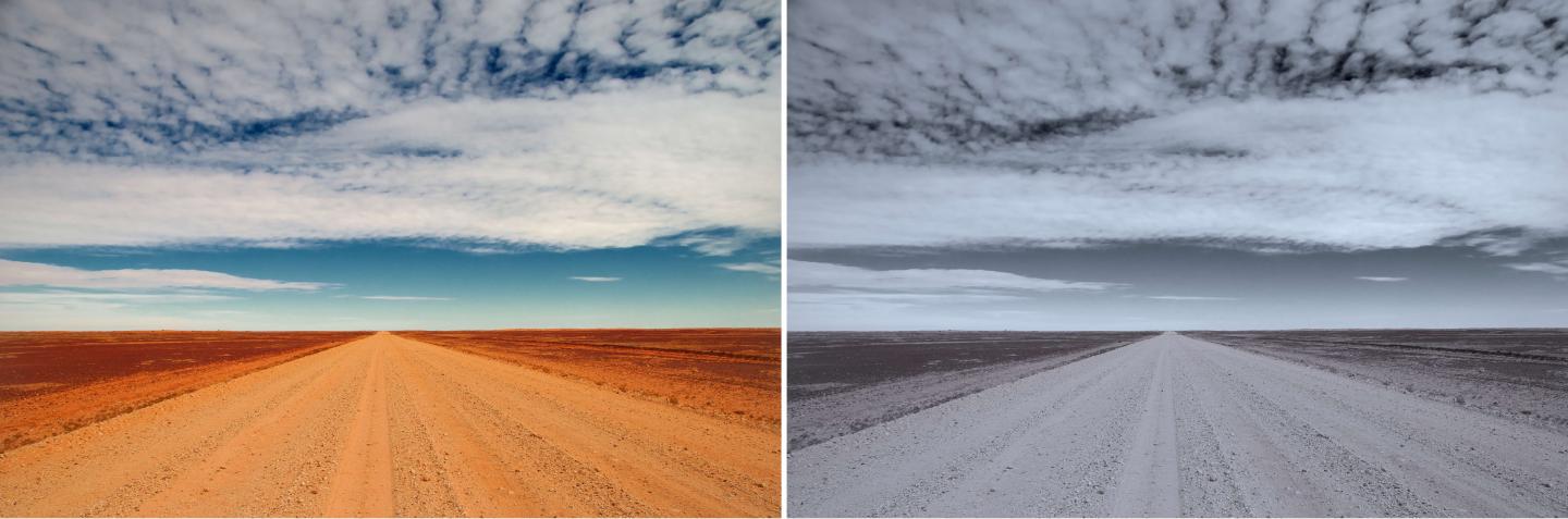 Two Roads: Comparison of Instagram Photos