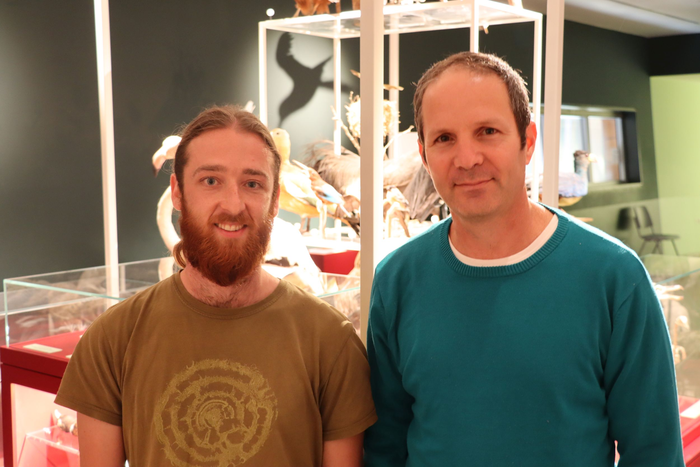 Left to right: Shahar Dubiner & Prof. Shai Meiri.