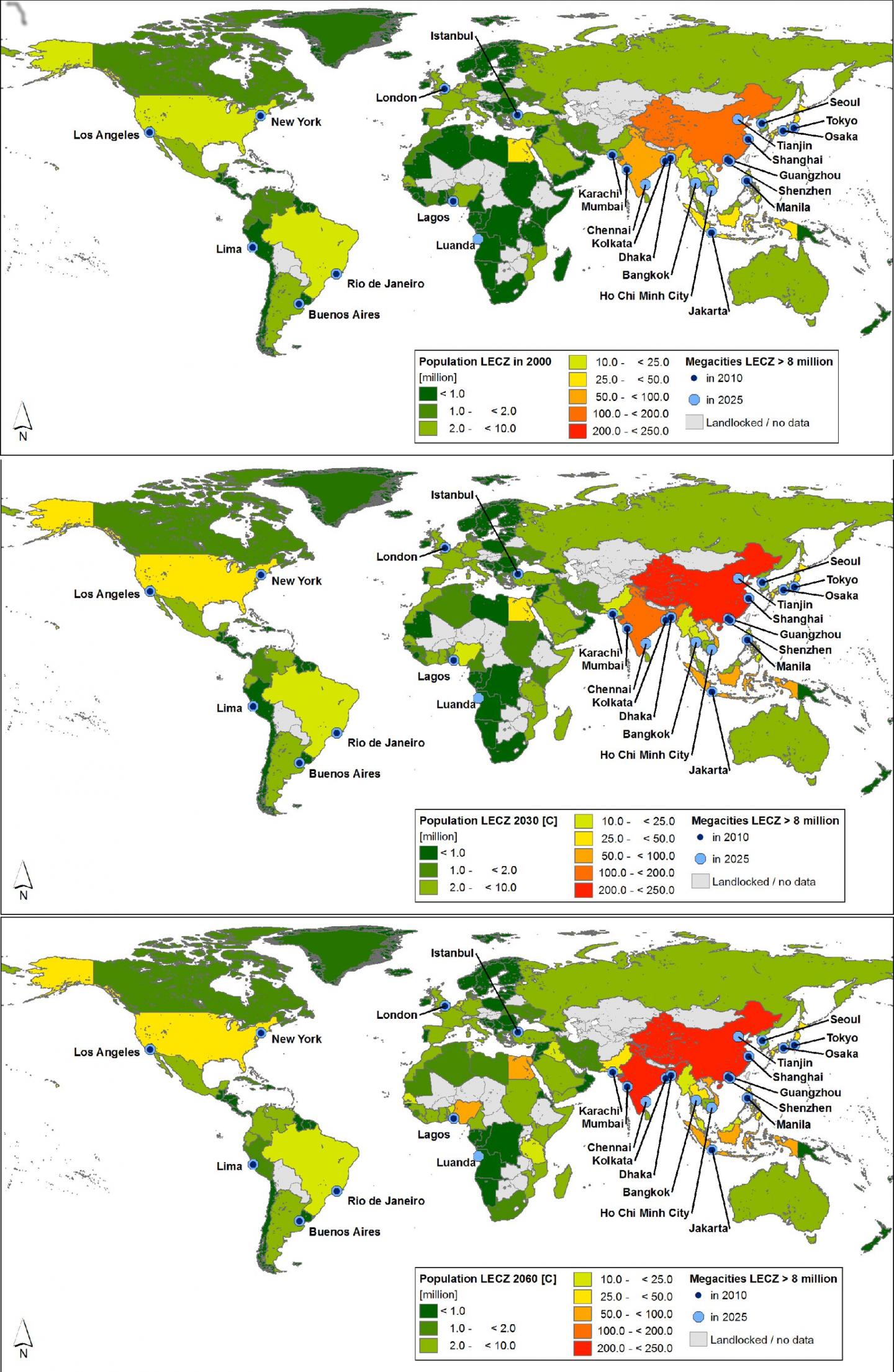 Rapid coastal population growth may leave man EurekAlert!
