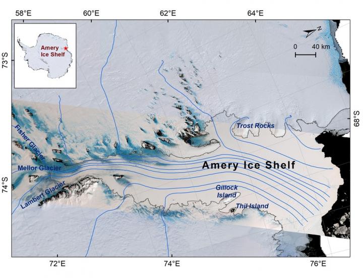 ice shelf map
