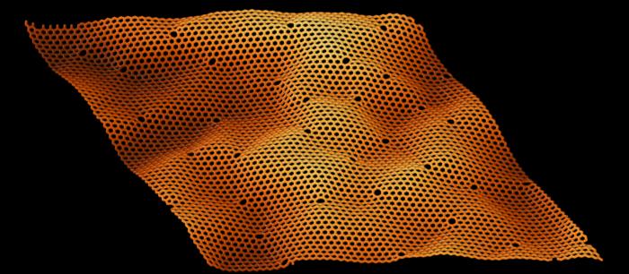 Breaking the surface: how damage reshapes ripples in graphene