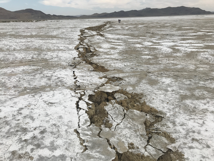 Searles Valley Earthquake Fault Rupture