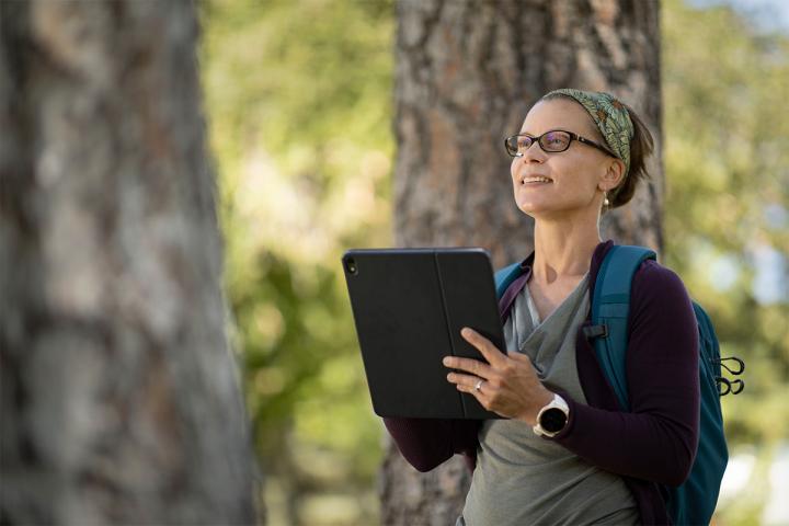 Co-author Deborah Huntzinger