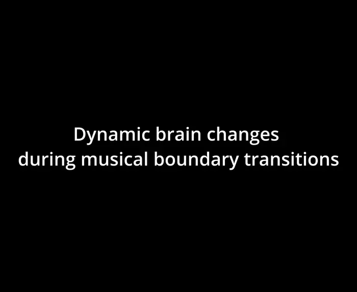 3D Visualization of Brain Responses to Musical Boundaries