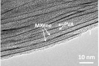 MXene-polymer SEM Image