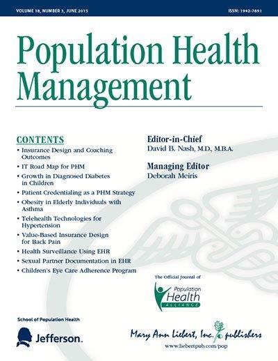<I>Population Health Management</I>