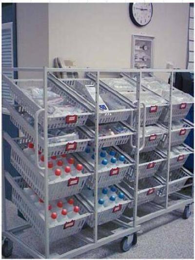 Hospital Supply Bins