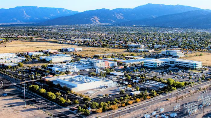 Sandia Science & Technology Park aerial