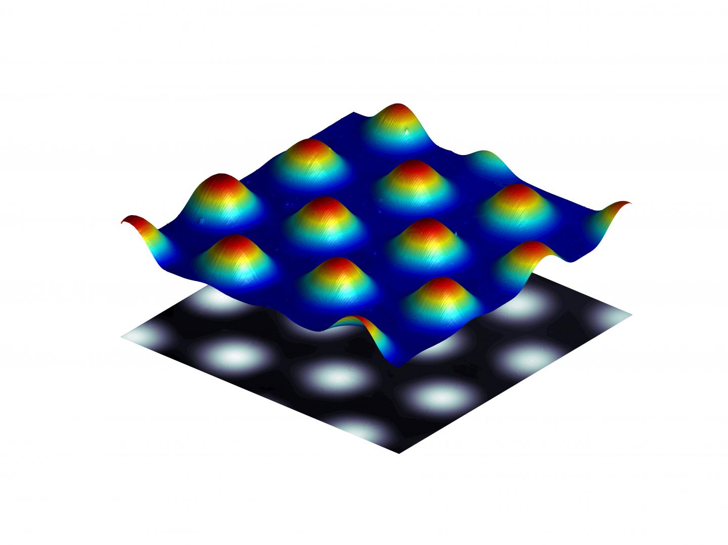 Exploiting Cellular Convection in a Thick Liquid Layer to Pattern a Polymer Film