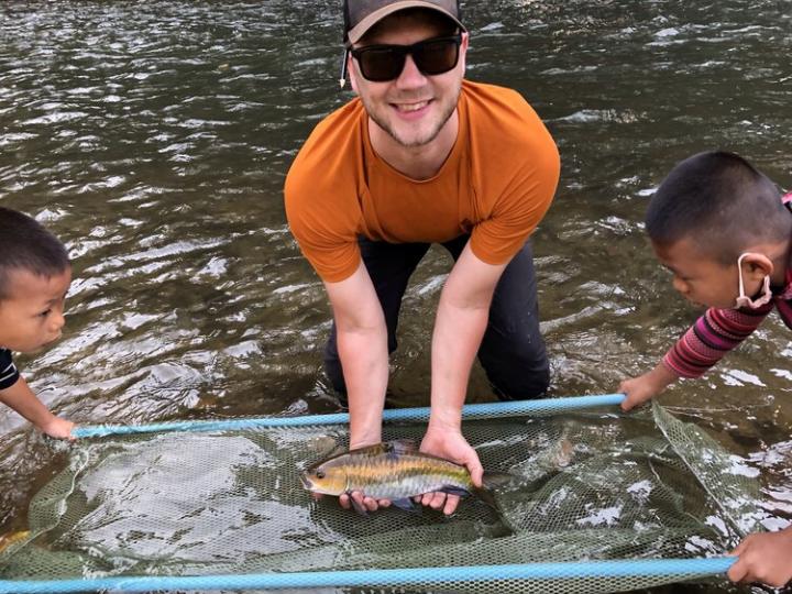 Tracking fish in fish reserves