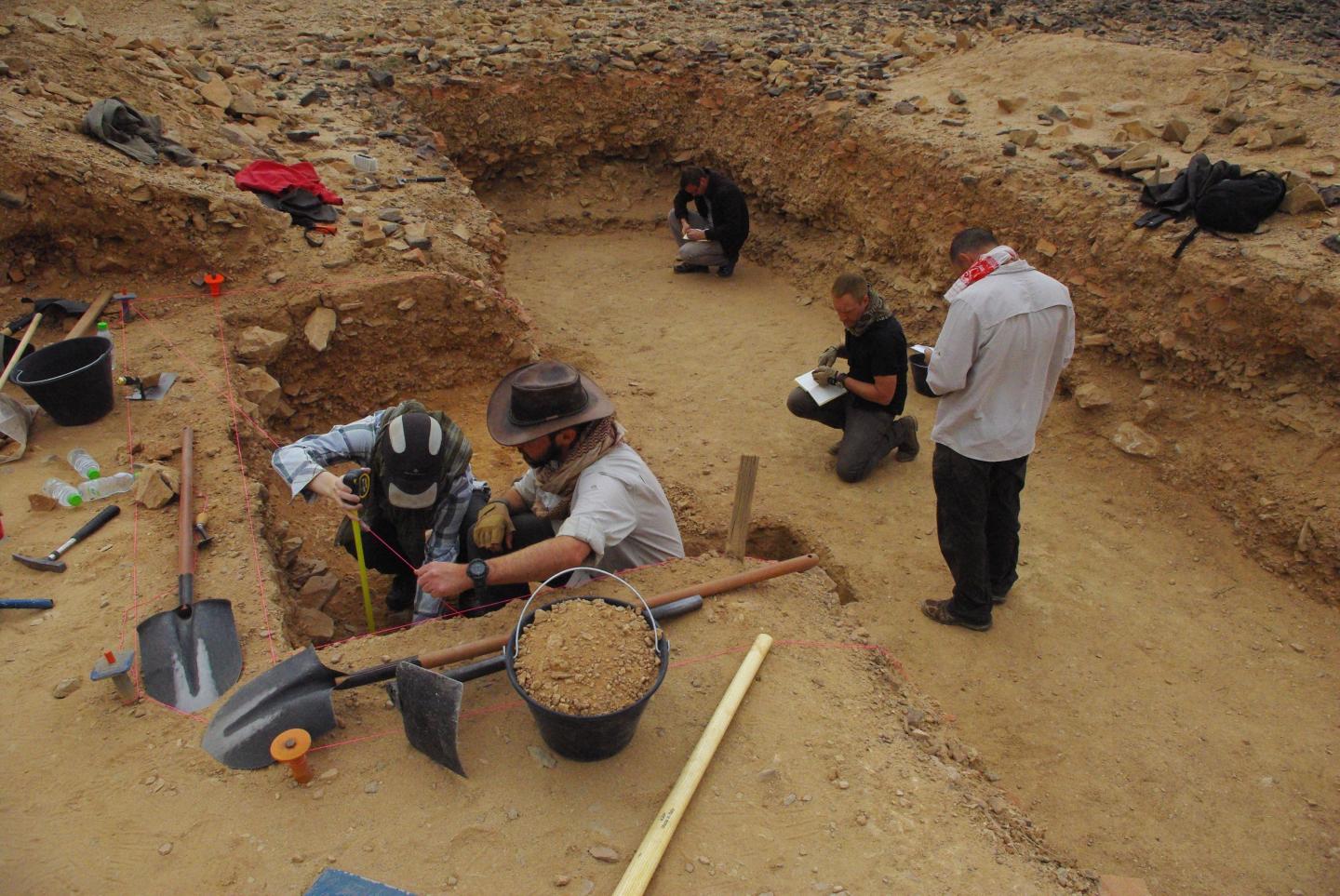 Excavation, Saffaqah, Saudi Arabia
