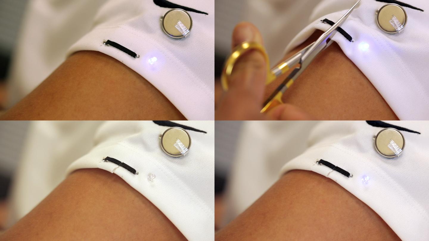 Self Healing Wearable Circuits