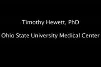 Timothy Hewett, Ph.D., of the Ohio State University Medical Center
