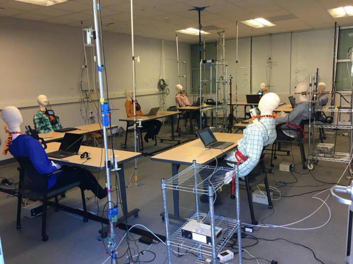 Berkeley Lab experiment on indoor contaminant exposure