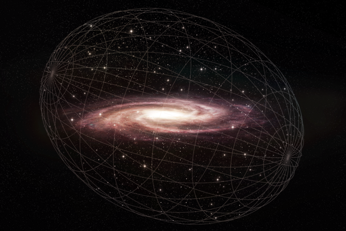 The Shape Of The Milky Way s H IMAGE EurekAlert Science News Releases