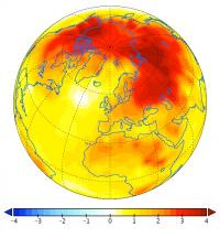 Amplification Factor of Observed Surface Temperatures Relative to the Global Mean Surface Temp