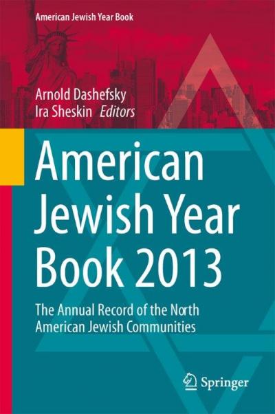 Cover of the 2013 American Jewish Yearbook