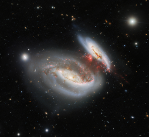 ‘Taffy Galaxies’ Collide, Leave Behind Bridge of Star-Forming Material