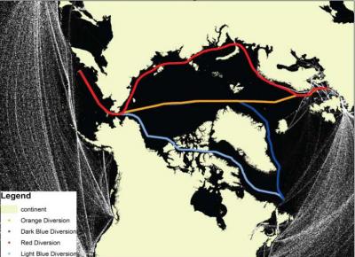 Projected Arctic Shipping Scenarios