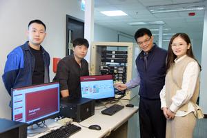 Professor Wong and his research team
