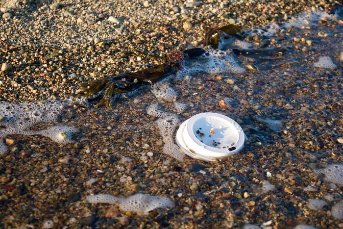 Researchers, including those at the Woods Hole Oceanographic Institution, have developed a sustainability metric for the ecological design of plastic products, like cup-lids, that break-down more quickly in the environment