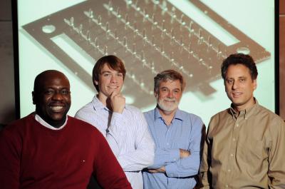 Marcus Collins, CDC, Chris Edens, Georgia Tech, Paul Rota, CDC, and Mark Prausnitz, Georgia Tech