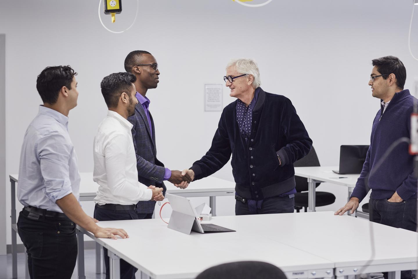 sKan Team Meets James Dyson