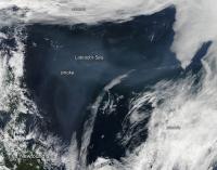 Smoke Over the Labrador Sea