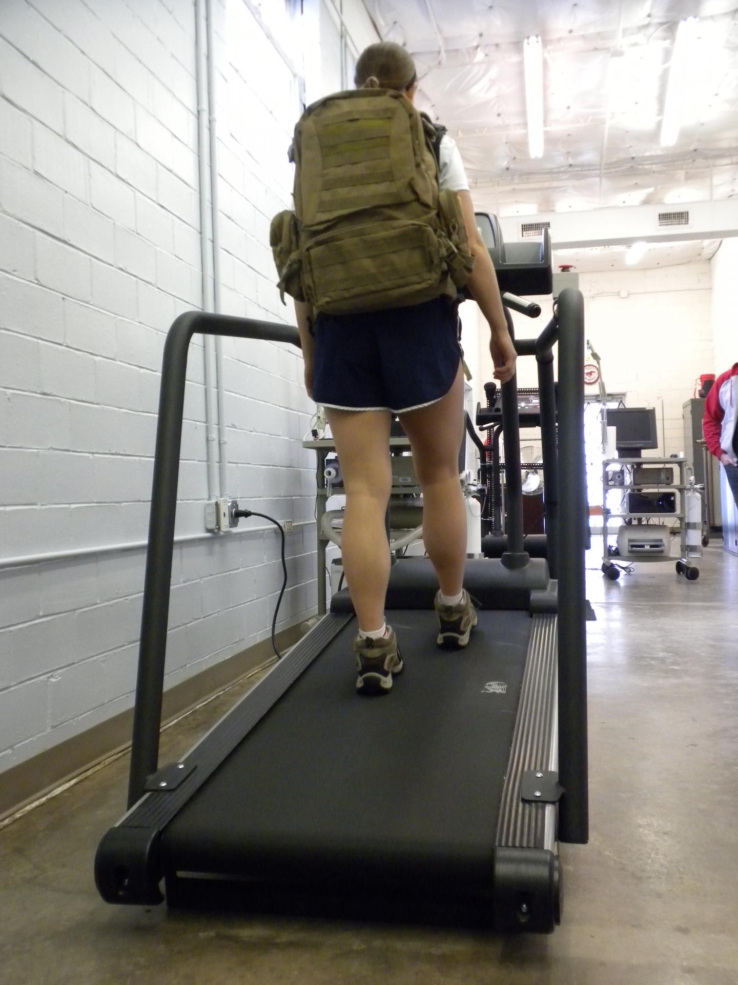 Study Subjects Tested on Treadmill
