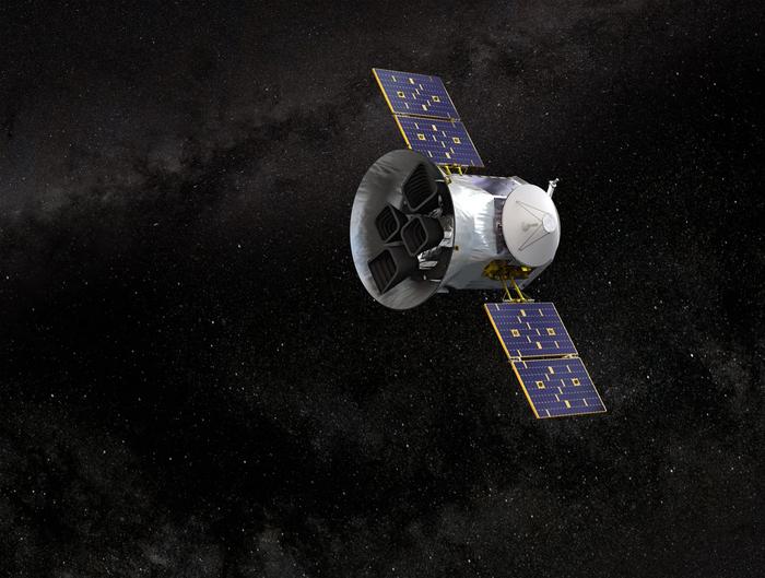 The space-based TESS satellite that uses the transit method to measure the small drops of a stellar light when an exoplanet passes in front of it. TESS allowed for the characterisation of the sub-Neptune HD88986b by accurately determining the size of the