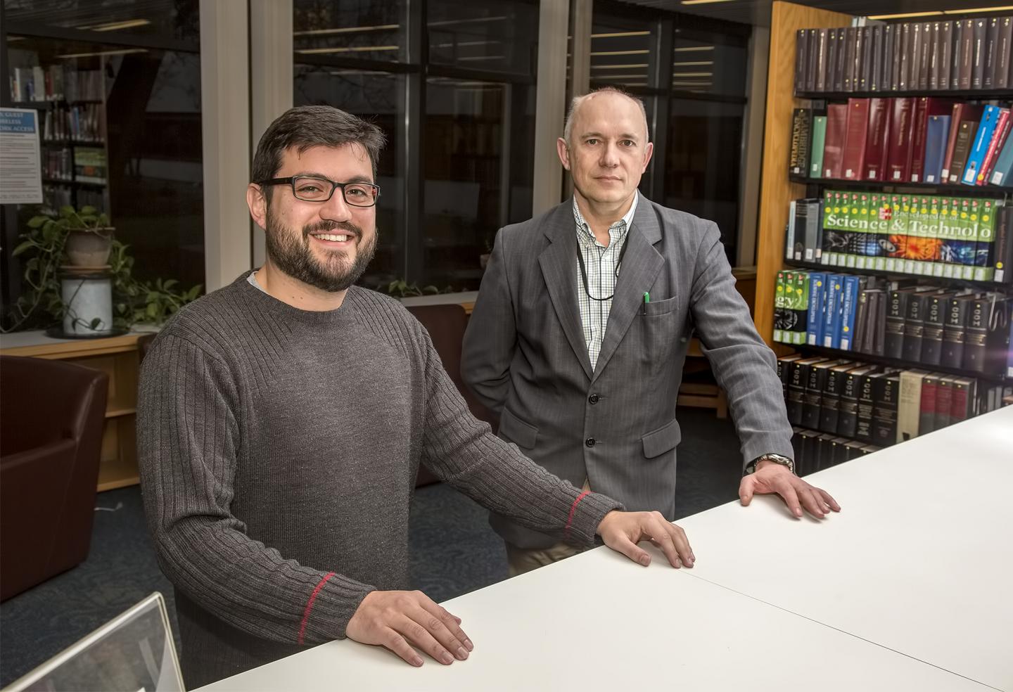 Physicists Duarte and Gorelenkov, DOE/Princeton Plasma Physics Laboratory 