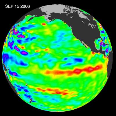 Weak El Niño Observed