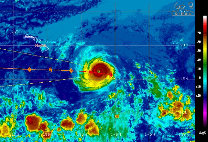 GOES-West Image of Hector