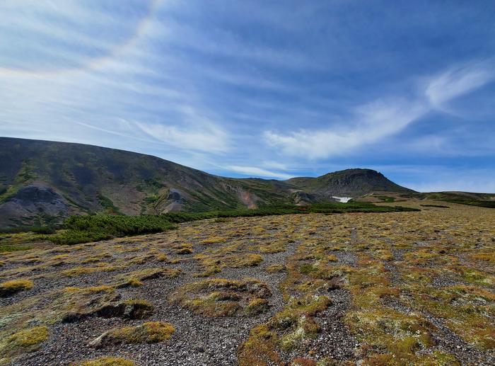 Permafrost of Daisetsu Mountains in Hokkaido, Japan