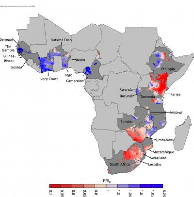 Water Availability in Africa: 1979 to 2010