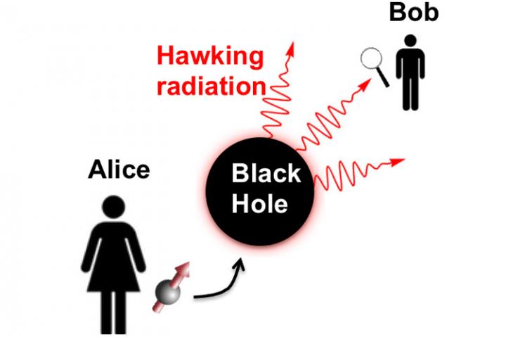 Entangled Qubits May Allow Probing Black Hole Interiors