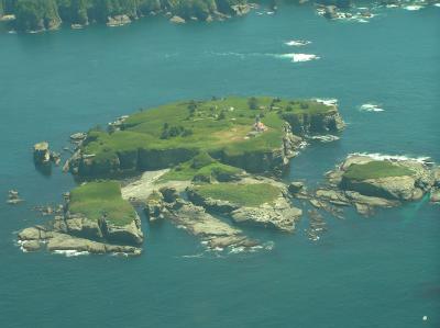 Tatoosh Island Aerial