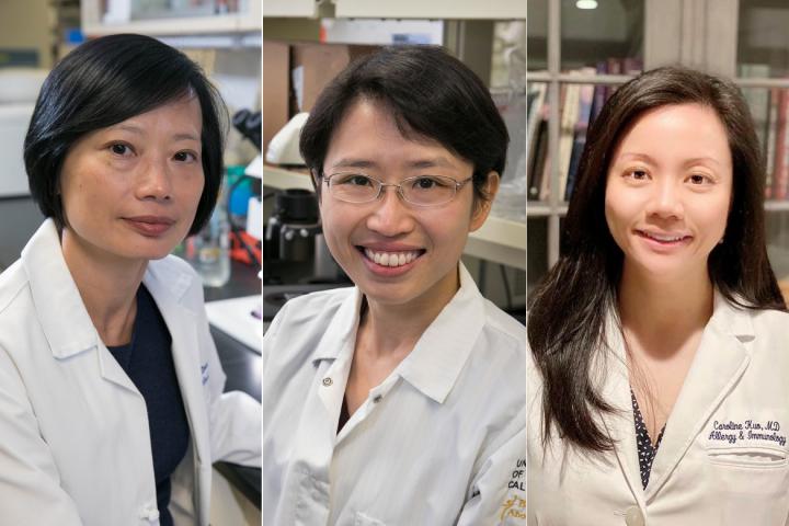 Dr. Sophie Deng, Yvonne Chen and Dr. Caroline Kuo