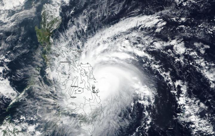 Suomi NPP image of Phanfone