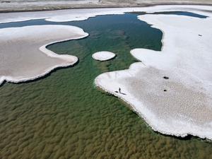 Lagoon aerial view